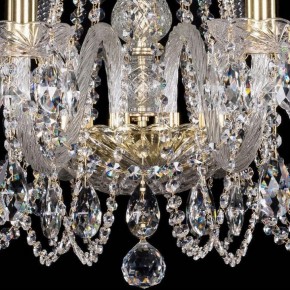 Подвесная люстра Bohemia Ivele Crystal 1402 1402/10/300/G в Ханты-Мансийске - hanty-mansiysk.mebel24.online | фото 4