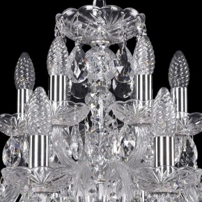 Подвесная люстра Bohemia Ivele Crystal 1402 1402/12+6/240/Ni в Ханты-Мансийске - hanty-mansiysk.mebel24.online | фото 4
