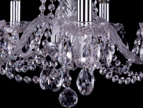 Подвесная люстра Bohemia Ivele Crystal 1402 1402/5/160/Ni в Ханты-Мансийске - hanty-mansiysk.mebel24.online | фото 4