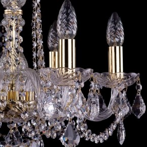 Подвесная люстра Bohemia Ivele Crystal 1402 1402/6/160/G/Leafs в Ханты-Мансийске - hanty-mansiysk.mebel24.online | фото 2