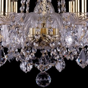 Подвесная люстра Bohemia Ivele Crystal 1402 1402/6/160/G/Leafs в Ханты-Мансийске - hanty-mansiysk.mebel24.online | фото 3