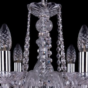 Подвесная люстра Bohemia Ivele Crystal 1402 1402/6/160/Ni/Leafs в Ханты-Мансийске - hanty-mansiysk.mebel24.online | фото 4