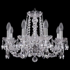 Подвесная люстра Bohemia Ivele Crystal 1402 1402/8/160/Ni в Ханты-Мансийске - hanty-mansiysk.mebel24.online | фото