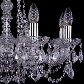 Подвесная люстра Bohemia Ivele Crystal 1402 1402/8/195/Ni/Leafs в Ханты-Мансийске - hanty-mansiysk.mebel24.online | фото 2