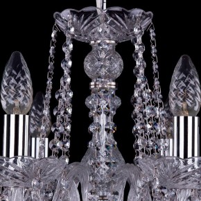 Подвесная люстра Bohemia Ivele Crystal 1402 1402/8/195/Ni/Leafs в Ханты-Мансийске - hanty-mansiysk.mebel24.online | фото 4