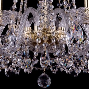 Подвесная люстра Bohemia Ivele Crystal 1402 1402/8/240/G в Ханты-Мансийске - hanty-mansiysk.mebel24.online | фото 3