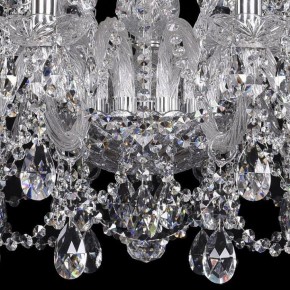 Подвесная люстра Bohemia Ivele Crystal 1411 1411/12+6/300/Ni в Ханты-Мансийске - hanty-mansiysk.mebel24.online | фото 3