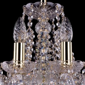 Подвесная люстра Bohemia Ivele Crystal 1413 1413/10/165/G/Leafs в Ханты-Мансийске - hanty-mansiysk.mebel24.online | фото 4