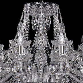 Подвесная люстра Bohemia Ivele Crystal 1413 1413/16+8/400/Ni в Ханты-Мансийске - hanty-mansiysk.mebel24.online | фото 4
