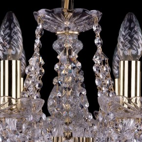Подвесная люстра Bohemia Ivele Crystal 1413 1413/6/141/G/Leafs в Ханты-Мансийске - hanty-mansiysk.mebel24.online | фото 4