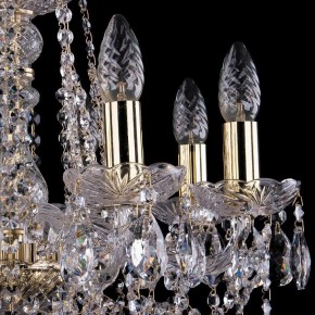 Подвесная люстра Bohemia Ivele Crystal 1413 1413/8/165/G/Tube в Ханты-Мансийске - hanty-mansiysk.mebel24.online | фото 2