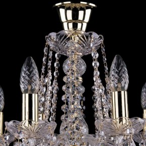 Подвесная люстра Bohemia Ivele Crystal 1413 1413/8/165/G/Tube в Ханты-Мансийске - hanty-mansiysk.mebel24.online | фото 4