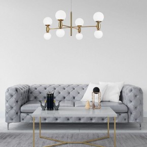 Подвесная люстра Eurosvet Bubble 30182/8 латунь в Ханты-Мансийске - hanty-mansiysk.mebel24.online | фото 4