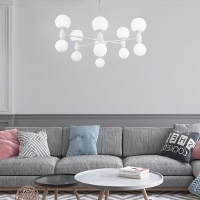 Подвесная люстра Eurosvet Bubble 30182 белый в Ханты-Мансийске - hanty-mansiysk.mebel24.online | фото 4