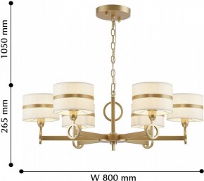 Подвесная люстра Favourite Mateo 2634-6P в Ханты-Мансийске - hanty-mansiysk.mebel24.online | фото 8