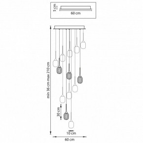 Подвесная люстра Lightstar Acrile 738131 в Ханты-Мансийске - hanty-mansiysk.mebel24.online | фото 7