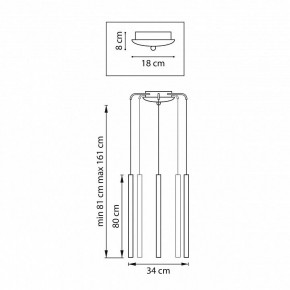 Подвесная люстра Lightstar Tubo L5T747437 в Ханты-Мансийске - hanty-mansiysk.mebel24.online | фото 3