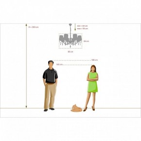 Подвесная люстра MW-Light Эллегия 8 303012708 в Ханты-Мансийске - hanty-mansiysk.mebel24.online | фото 11