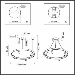 Подвесная люстра Odeon Light Fonda 4317/58L в Ханты-Мансийске - hanty-mansiysk.mebel24.online | фото 6