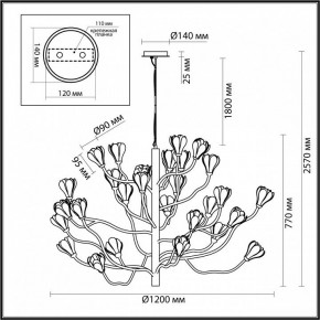 Подвесная люстра Odeon Light Gardi 5090/30 в Ханты-Мансийске - hanty-mansiysk.mebel24.online | фото 2