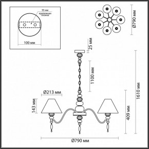 Подвесная люстра Odeon Light Sochi 4896/7 в Ханты-Мансийске - hanty-mansiysk.mebel24.online | фото 6