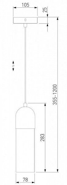 Подвесной светильник Eurosvet Airon 50180/1 янтарный в Ханты-Мансийске - hanty-mansiysk.mebel24.online | фото 2