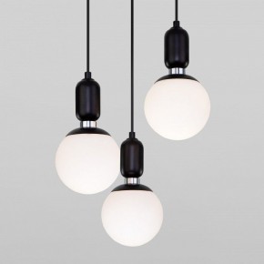 Подвесной светильник Eurosvet Bubble 50151/3 черный в Ханты-Мансийске - hanty-mansiysk.mebel24.online | фото 3