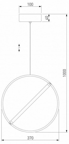 Подвесной светильник Eurosvet Element 90281/1 хром в Ханты-Мансийске - hanty-mansiysk.mebel24.online | фото 3