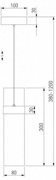 Подвесной светильник Eurosvet Lumen 50244/1 LED латунь/прозрачный в Ханты-Мансийске - hanty-mansiysk.mebel24.online | фото 2