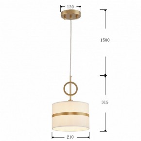 Подвесной светильник Favourite Mateo 2634-1P в Ханты-Мансийске - hanty-mansiysk.mebel24.online | фото 4