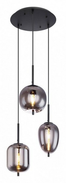 Подвесной светильник Globo Blacky 15345-3 в Ханты-Мансийске - hanty-mansiysk.mebel24.online | фото