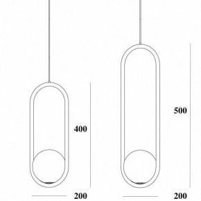 Подвесной светильник Imperiumloft Matthew Mccormick Hoop Gold Mila Pendant HOOP-B01 в Ханты-Мансийске - hanty-mansiysk.mebel24.online | фото 5