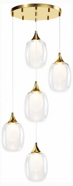 Подвесной светильник Maytoni Aura MOD016PL-05BS в Ханты-Мансийске - hanty-mansiysk.mebel24.online | фото