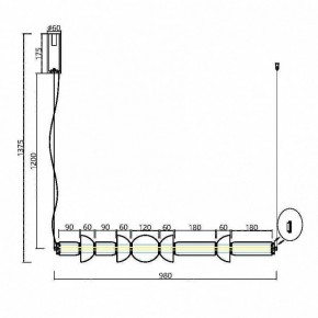 Подвесной светильник Maytoni Cosmo MOD210PL-L39BS3K в Ханты-Мансийске - hanty-mansiysk.mebel24.online | фото 7