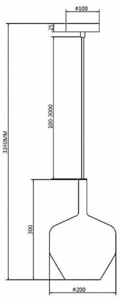 Подвесной светильник Maytoni Duality MOD271PL-01B5 в Ханты-Мансийске - hanty-mansiysk.mebel24.online | фото 4