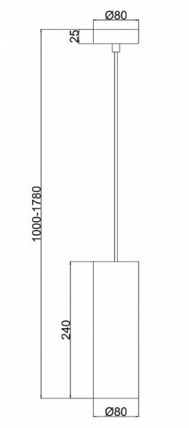 Подвесной светильник Maytoni Gioia P011PL-01CH в Ханты-Мансийске - hanty-mansiysk.mebel24.online | фото 3