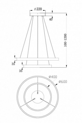 Подвесной светильник Maytoni Rim MOD058PL-L55W4K в Ханты-Мансийске - hanty-mansiysk.mebel24.online | фото 7