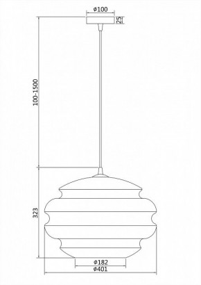 Подвесной светильник Maytoni Ruche P078PL-01BL в Ханты-Мансийске - hanty-mansiysk.mebel24.online | фото 5