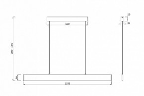 Подвесной светильник Maytoni Step P010PL-L30B4K в Ханты-Мансийске - hanty-mansiysk.mebel24.online | фото 4