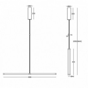 Подвесной светильник Maytoni Supersymmetry P096PL-L11WK в Ханты-Мансийске - hanty-mansiysk.mebel24.online | фото 8