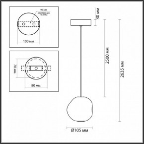 Подвесной светильник Odeon Light Jemstone 5084/5L в Ханты-Мансийске - hanty-mansiysk.mebel24.online | фото 6