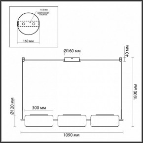 Подвесной светильник Odeon Light Kavia 5003/30L в Ханты-Мансийске - hanty-mansiysk.mebel24.online | фото 4