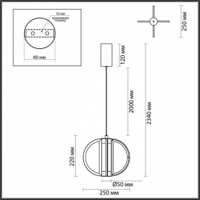 Подвесной светильник Odeon Light Toscana 5447/12L в Ханты-Мансийске - hanty-mansiysk.mebel24.online | фото 5