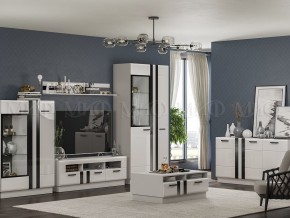 МАГНОЛИЯ Полка (Белый глянец/Белый) в Ханты-Мансийске - hanty-mansiysk.mebel24.online | фото 2