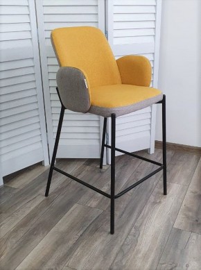 Полубарный стул NYX (H=65cm) VF106 желтый / VF120 серый М-City в Ханты-Мансийске - hanty-mansiysk.mebel24.online | фото 2