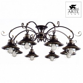 Потолочная люстра Arte Lamp Grazioso A4577PL-8CK в Ханты-Мансийске - hanty-mansiysk.mebel24.online | фото 2