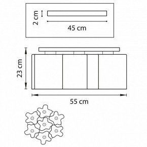 Потолочная люстра Lightstar Nubi 802073 в Ханты-Мансийске - hanty-mansiysk.mebel24.online | фото 2