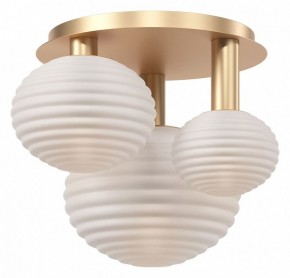 Потолочная люстра Maytoni Halo MOD268CL-03G в Ханты-Мансийске - hanty-mansiysk.mebel24.online | фото