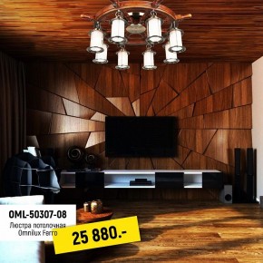 Потолочная люстра Omnilux Ferro OML-50307-08 в Ханты-Мансийске - hanty-mansiysk.mebel24.online | фото 2
