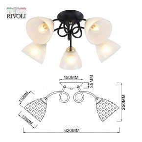 Потолочная люстра Rivoli Luiza Б0054904 в Ханты-Мансийске - hanty-mansiysk.mebel24.online | фото 6
